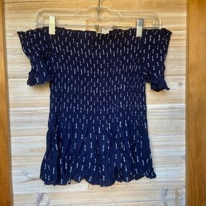 Off the shoulder blouse